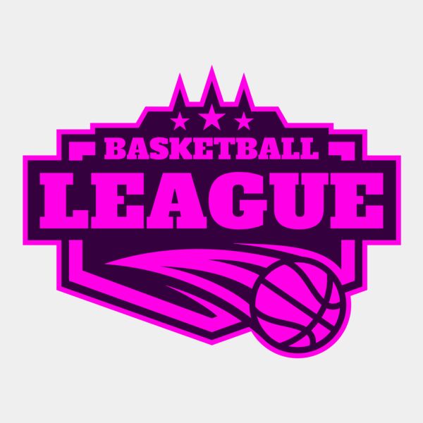 League Basketball logo template 02 Thumbnail