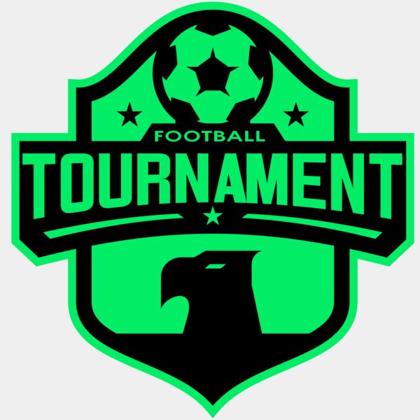 Tournament Football logo template 02 Thumbnail