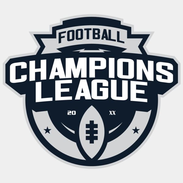Champions League Football logo template Thumbnail
