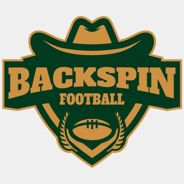 Backspin Football logo template Thumbnail