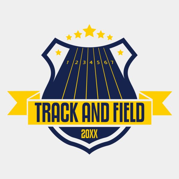 Track & Field Team Logo 06 Thumbnail
