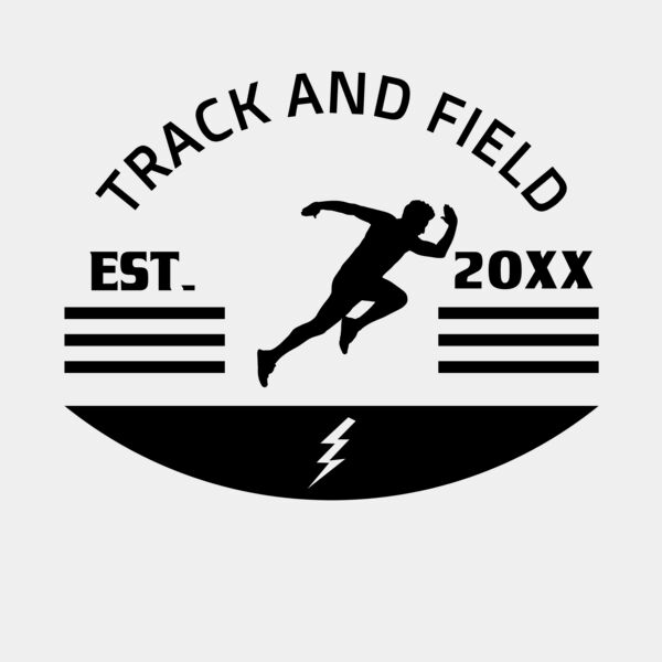 Track & Field Team Logo 16 Thumbnail