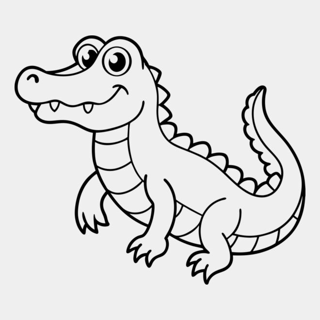 Alligator   Clipart 2 Thumbnail