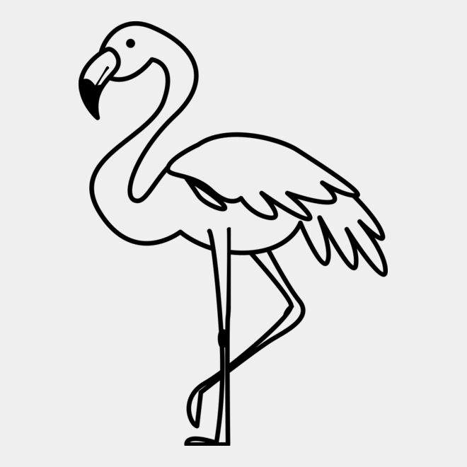 Flamingo   Clipart 3 Thumbnail