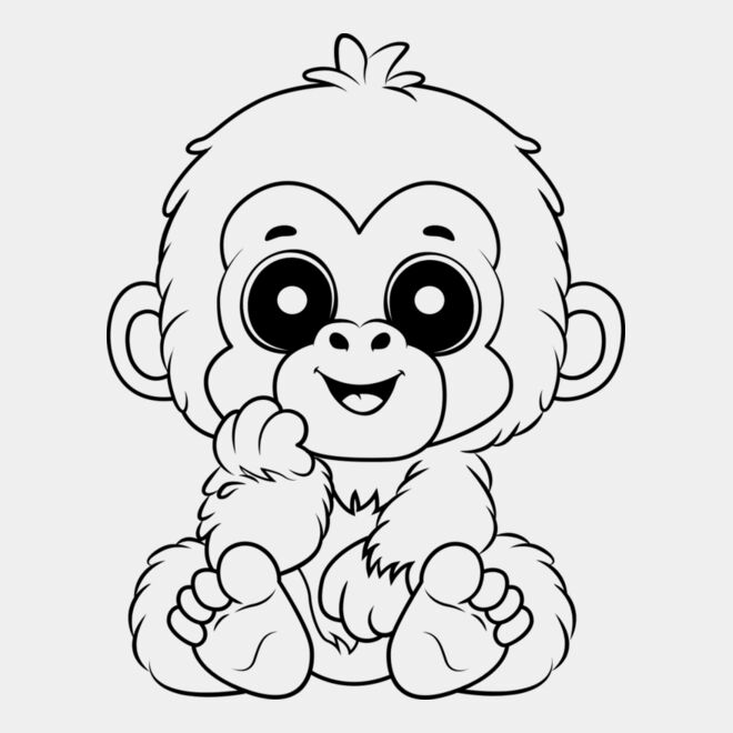 Gorilla   Clipart 3 Thumbnail