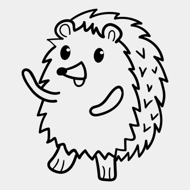 Hedgehog   Clipart 3 Thumbnail