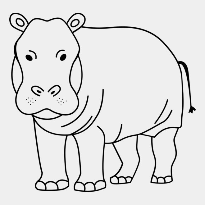 Hippopotamus   Clipart 2 Thumbnail