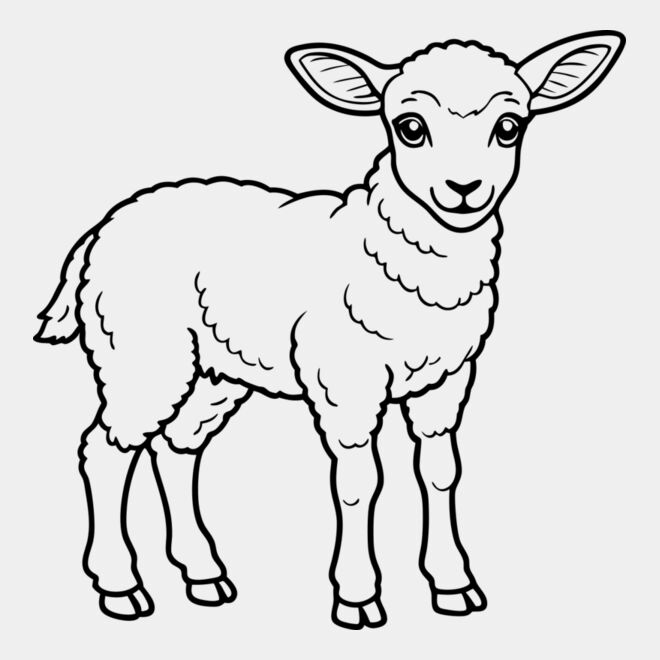 Lamb   Clipart 2 Thumbnail