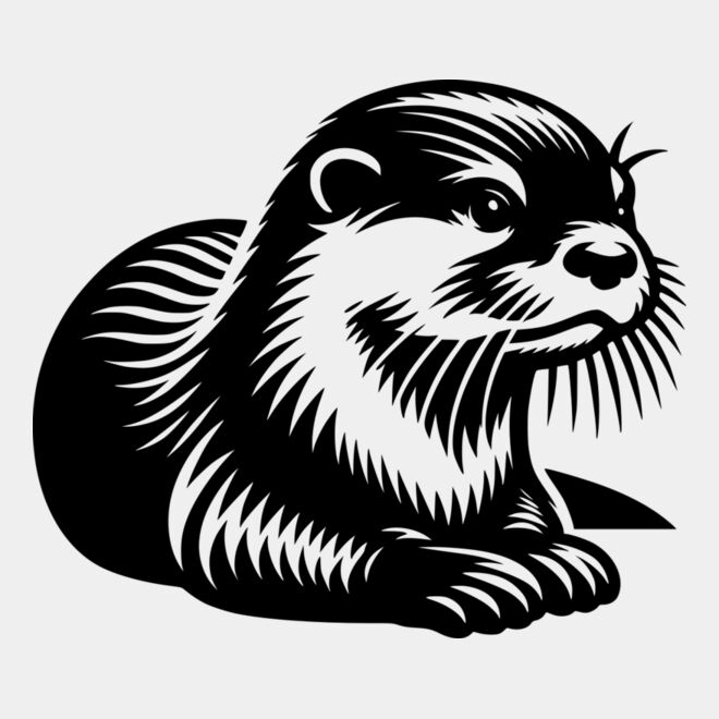 Otter   Clipart 2 Thumbnail