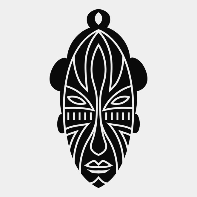 African Tribal Mask Thumbnail