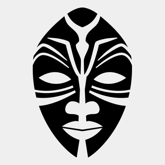 Maori Tribal Mask Thumbnail