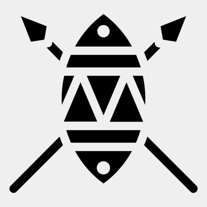 Maasai Shield & Spear Thumbnail