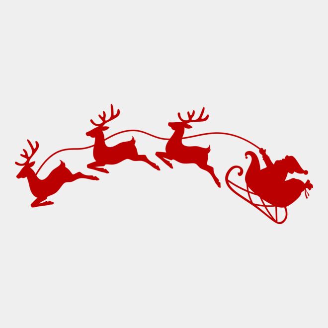 Santa and the reindeers Thumbnail