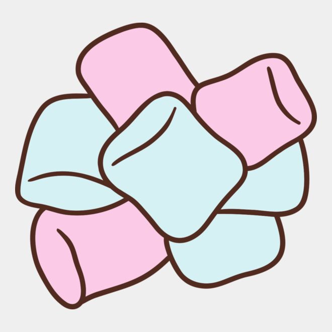 Colored Marshmallows Thumbnail