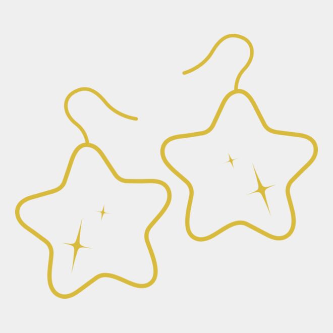 Star Earings 2 Thumbnail