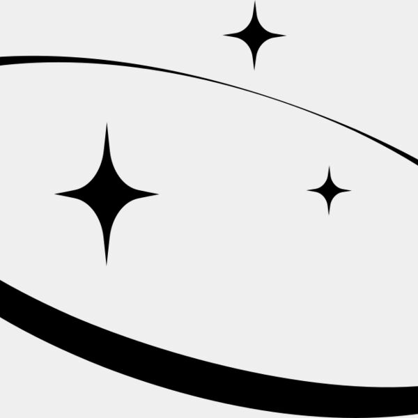 Orbit with stars Thumbnail