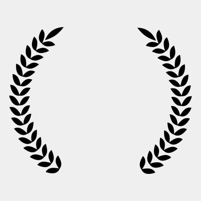 Laurel Wreath Half Circle Thumbnail