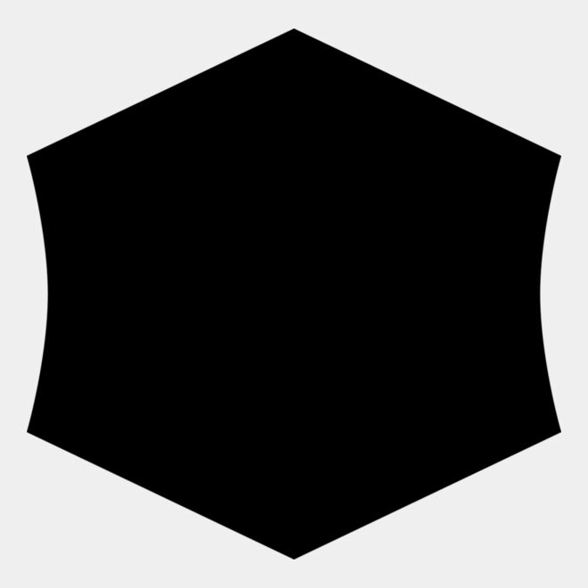 Irregular Hexagon Badge Thumbnail