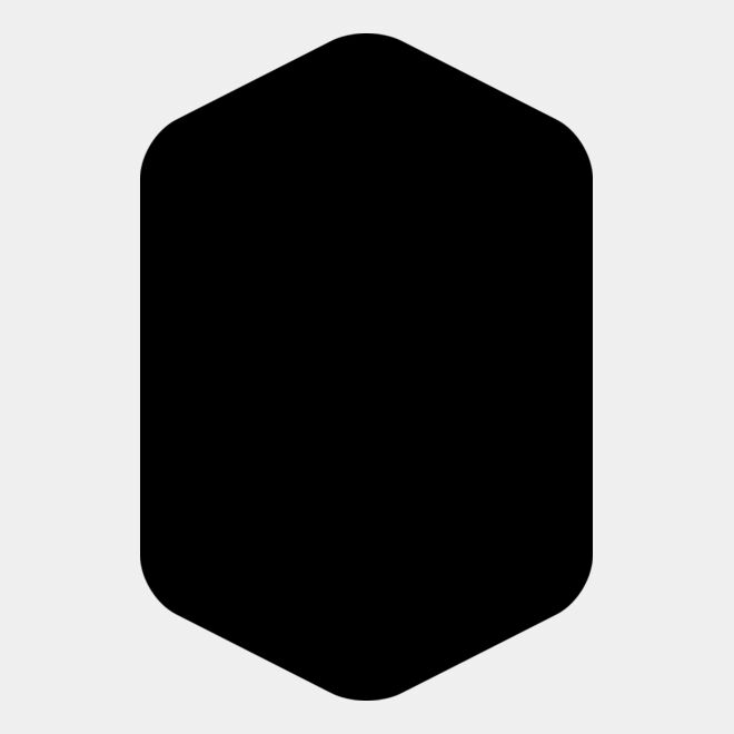 Tall Hexagon Badge Thumbnail