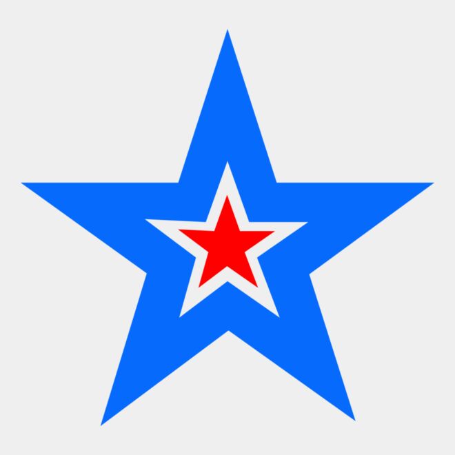 Outline and inner star Thumbnail