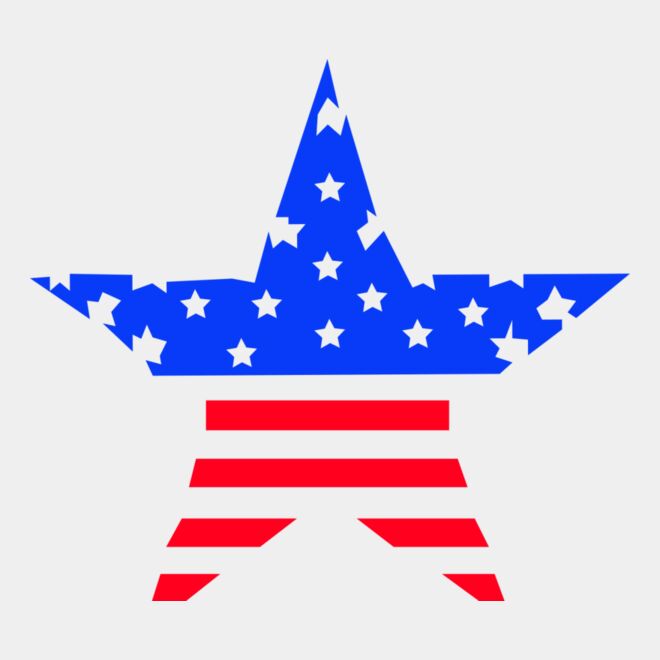 Stars and Stripes Star Thumbnail