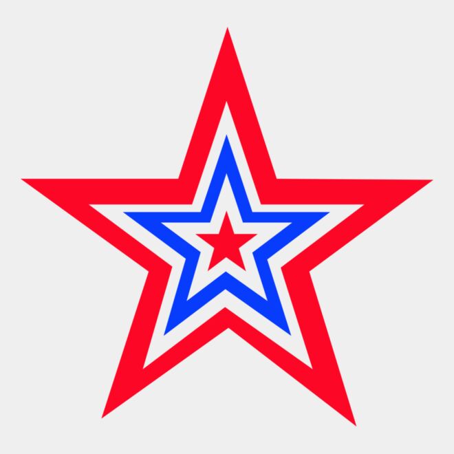 Triple Outline Star Thumbnail
