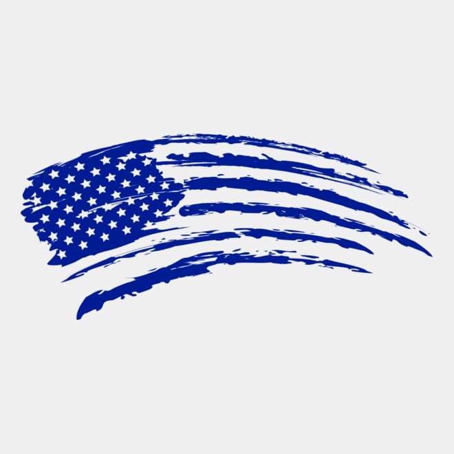 Grunge American Flag 3 Thumbnail