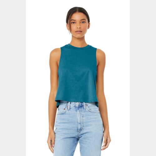 Women's Racerback Cropped Tank Thumbnail