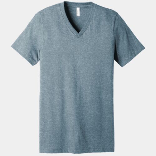 Unisex Jersey Short Sleeve V Neck Tee Thumbnail
