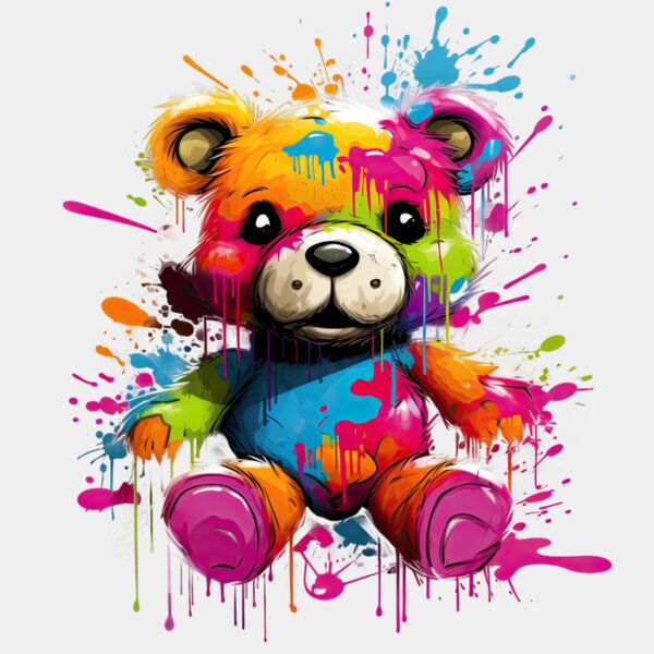 Rainbow Teddy Bear Thumbnail