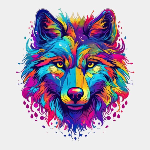 Rainbow Wolf Thumbnail
