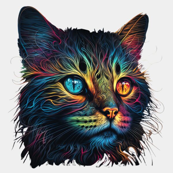 Trippy Cat Design Thumbnail