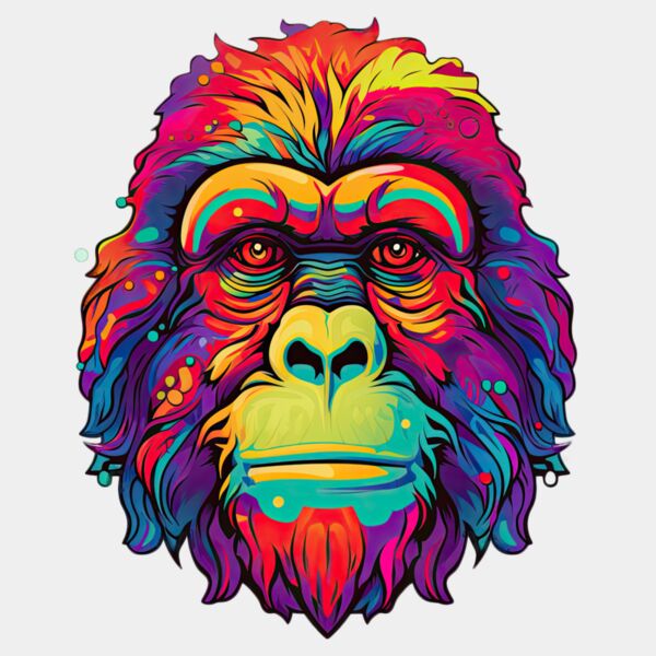 Trippy Gorilla Thumbnail