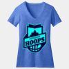 Women's Perfect Blend ® CVC V Neck Tee Thumbnail