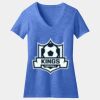 Women's Perfect Blend ® CVC V Neck Tee Thumbnail