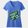 Women's Perfect Blend ® CVC V Neck Tee Thumbnail