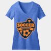 Women's Perfect Blend ® CVC V Neck Tee Thumbnail