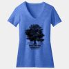 Women's Perfect Blend ® CVC V Neck Tee Thumbnail