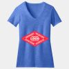 Women's Perfect Blend ® CVC V Neck Tee Thumbnail