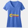 Women's Perfect Blend ® CVC V Neck Tee Thumbnail