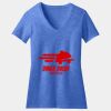 Women's Perfect Blend ® CVC V Neck Tee Thumbnail