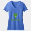 Women's Perfect Blend ® CVC V Neck Tee Thumbnail