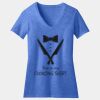 Women's Perfect Blend ® CVC V Neck Tee Thumbnail