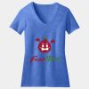 Women's Perfect Blend ® CVC V Neck Tee Thumbnail