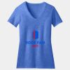Women's Perfect Blend ® CVC V Neck Tee Thumbnail
