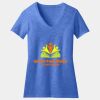 Women's Perfect Blend ® CVC V Neck Tee Thumbnail