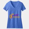Women's Perfect Blend ® CVC V Neck Tee Thumbnail