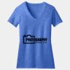 Women's Perfect Blend ® CVC V Neck Tee Thumbnail