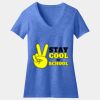 Women's Perfect Blend ® CVC V Neck Tee Thumbnail