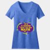 Women's Perfect Blend ® CVC V Neck Tee Thumbnail